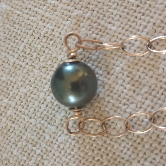 Tahitian pearl bracelet - Picture 3 of 5